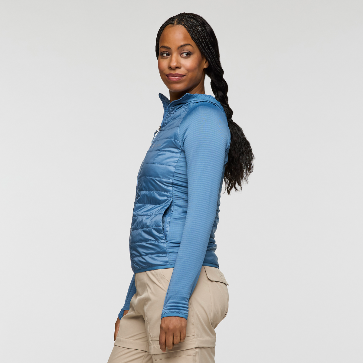 Capa Hybrid Insulated Hooded Jacket   Women's - Image 19