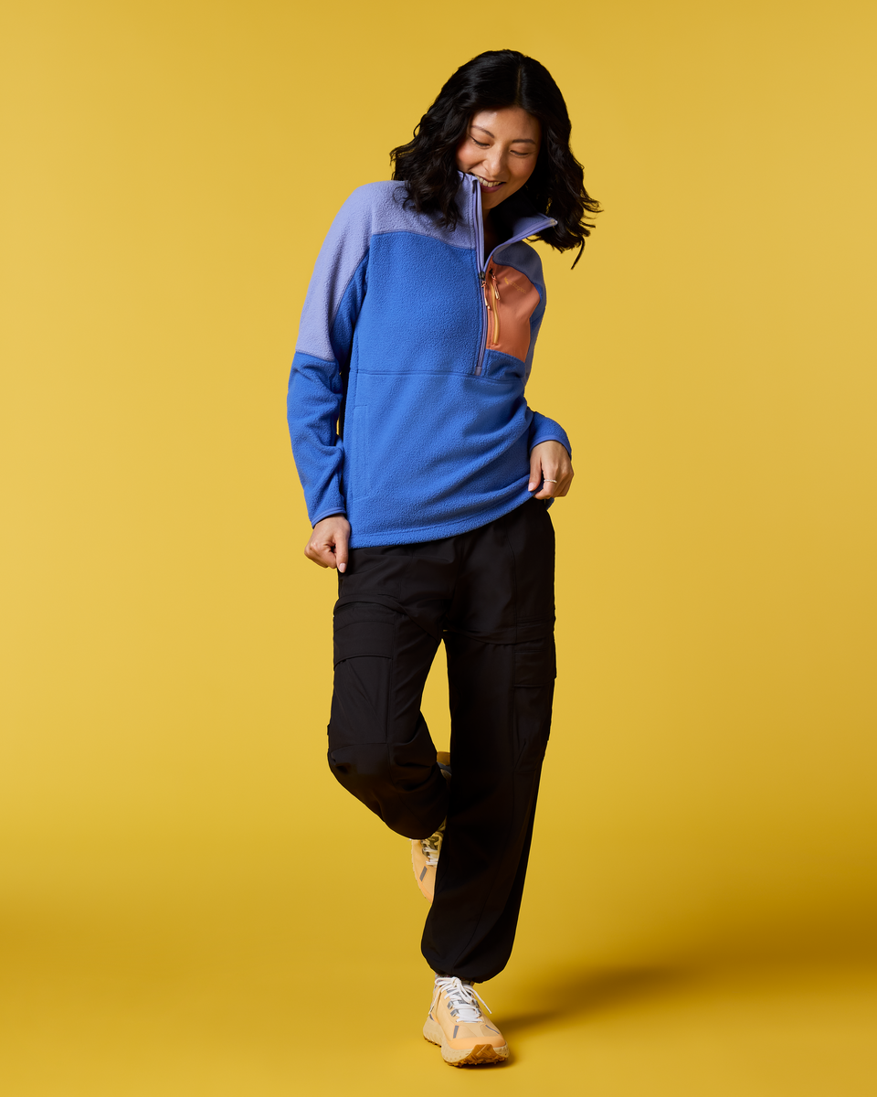 Alternative view of Abrazo Fleece Half Zip Jacket   Women's