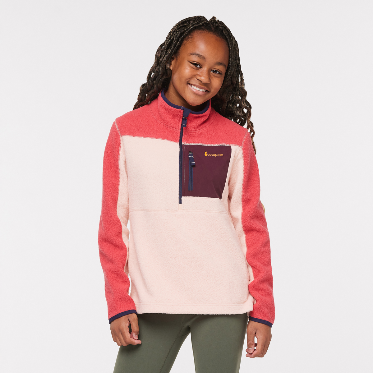 Abrazo Half Zip Fleece Jacket   Kids'
