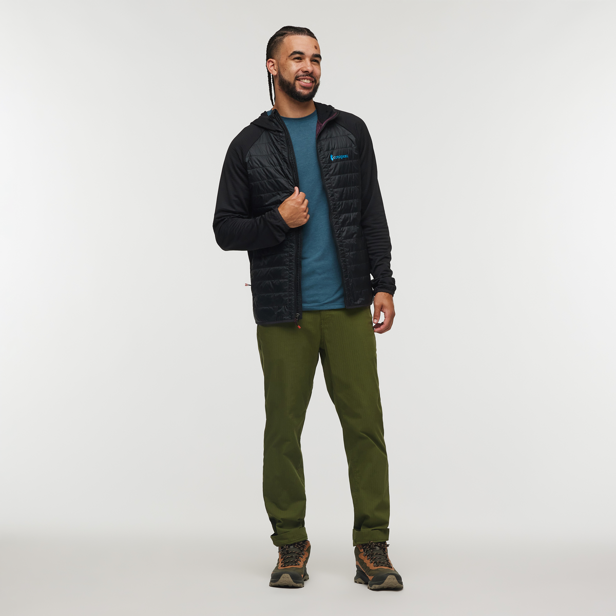 Alternative view of Capa Hybrid Insulated Hooded Jacket   Men's