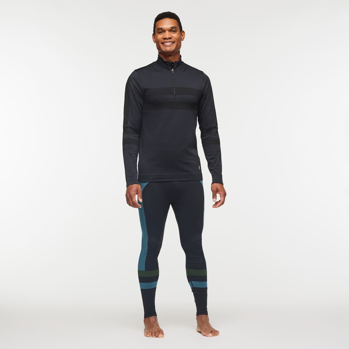 Alternative view of Debajo Seamless Baselayer Tight   Men's