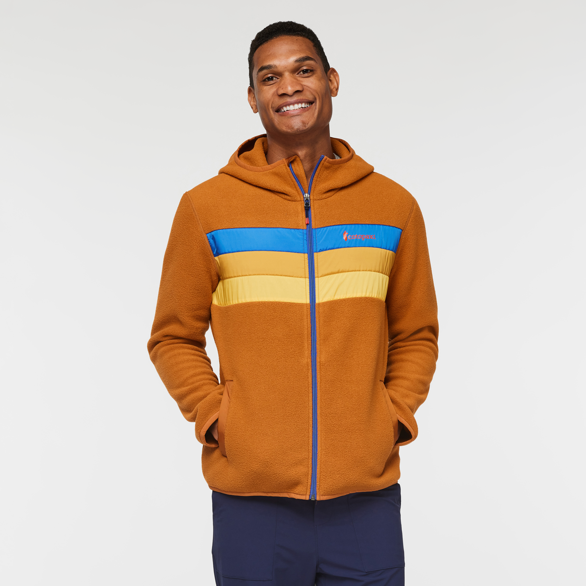 Teca Fleece Hooded Full Zip Jacket   Men's
