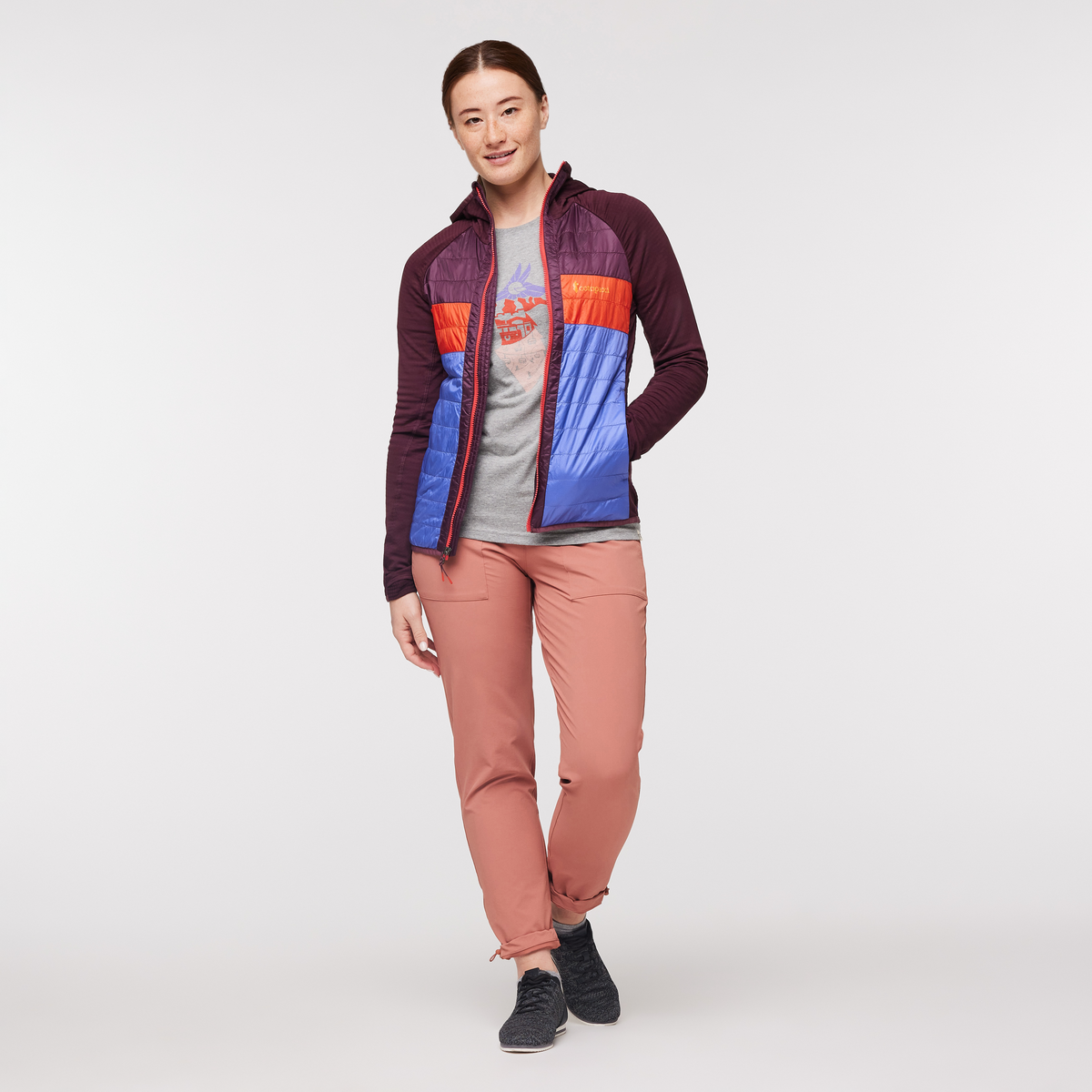 Alternative view of Capa Hybrid Insulated Hooded Jacket   Women's