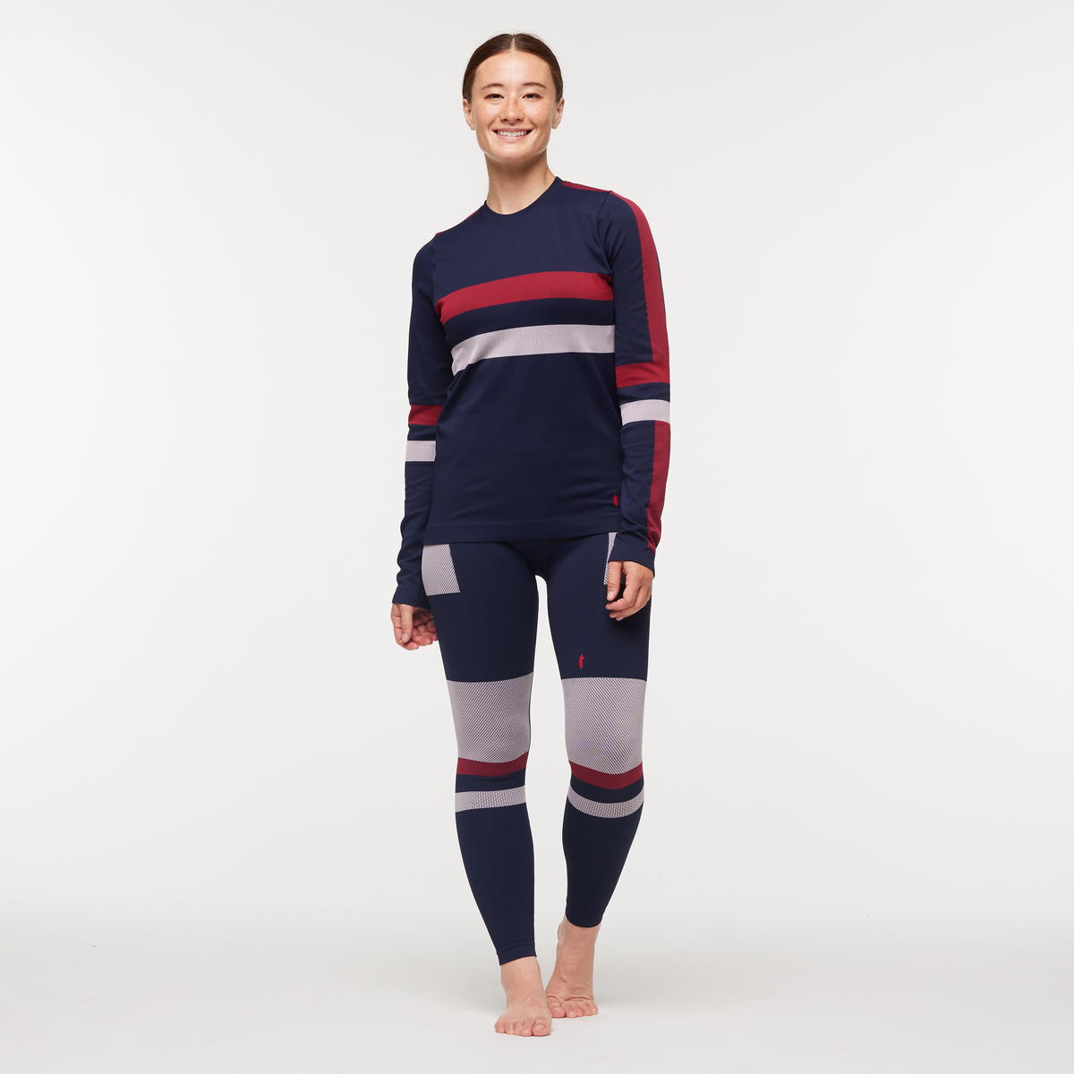 Alternative view of Debajo Seamless Baselayer Crew   Women's