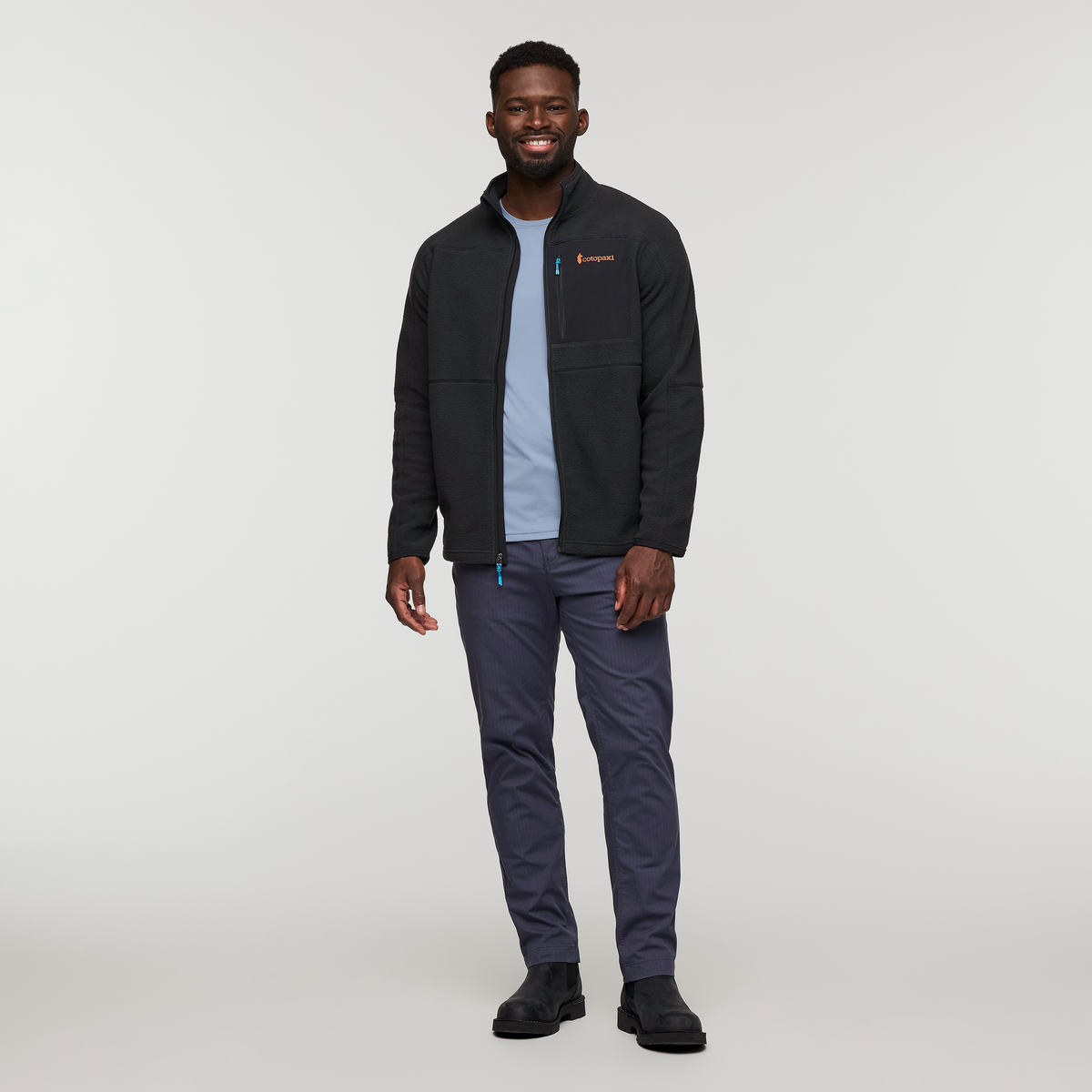 Alternative view of Abrazo Fleece Full Zip Jacket   Men's