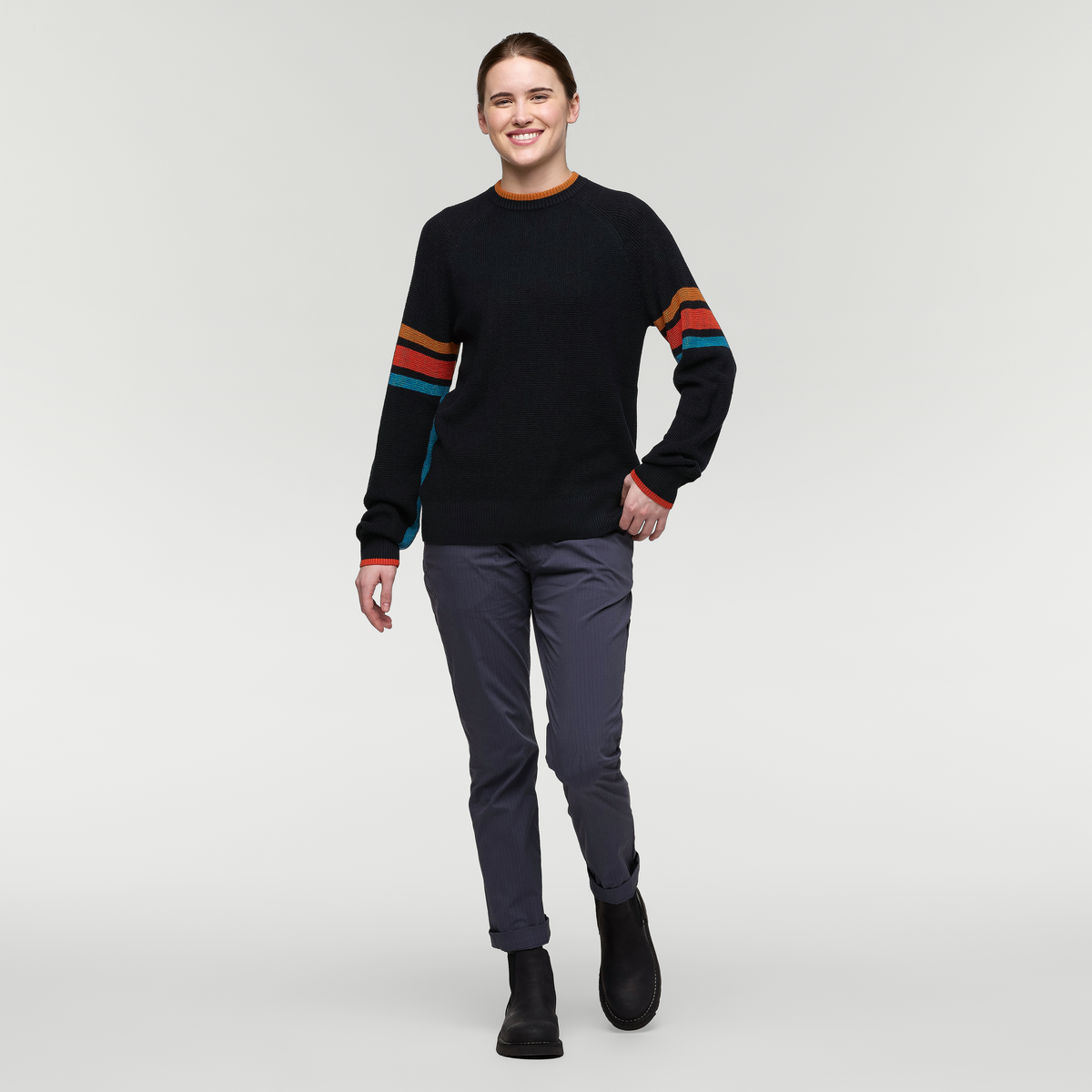 Alternative view of Libre Waffle Crew Sweater   Women's