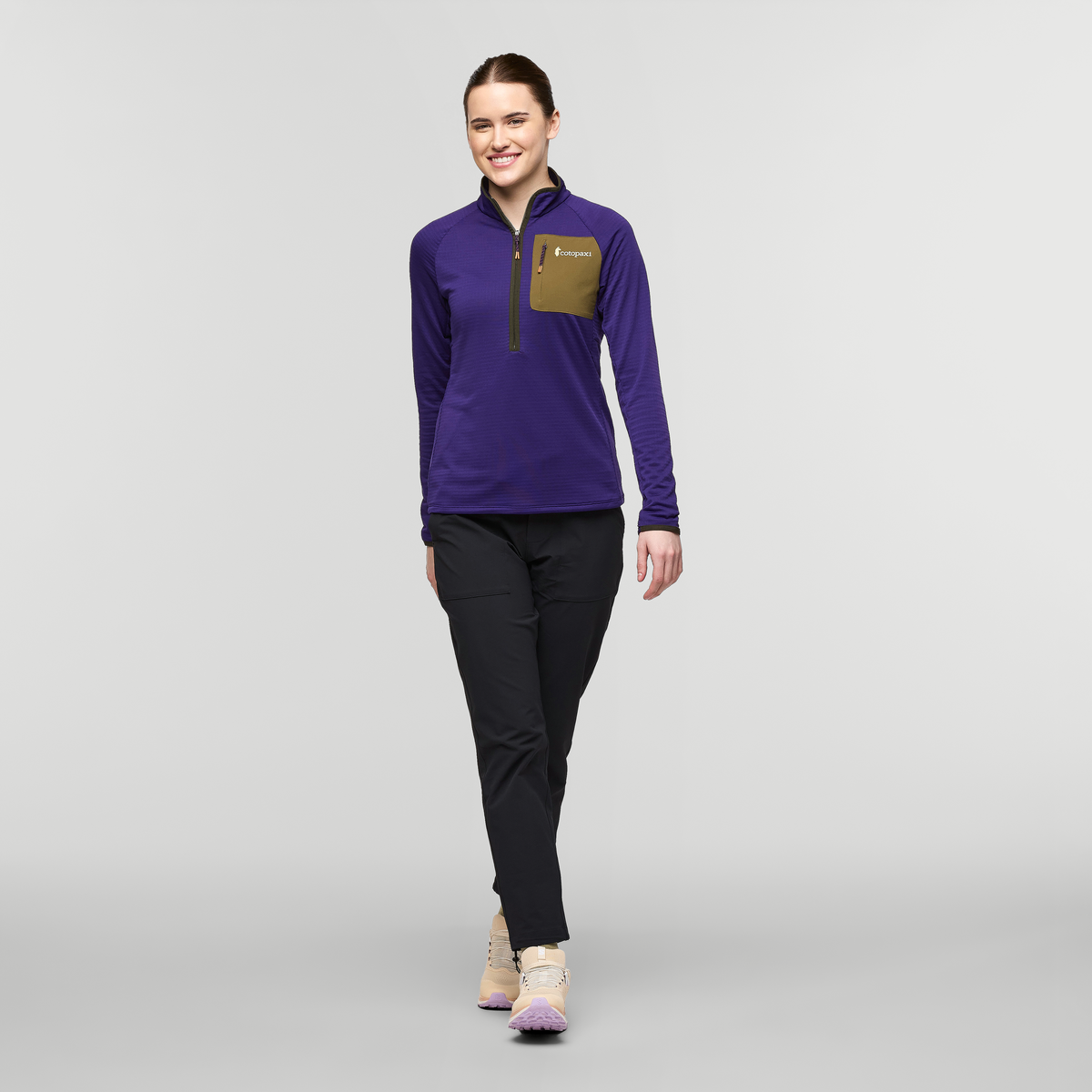 Alternative view of Otero Fleece Half Zip Pullover   Women's