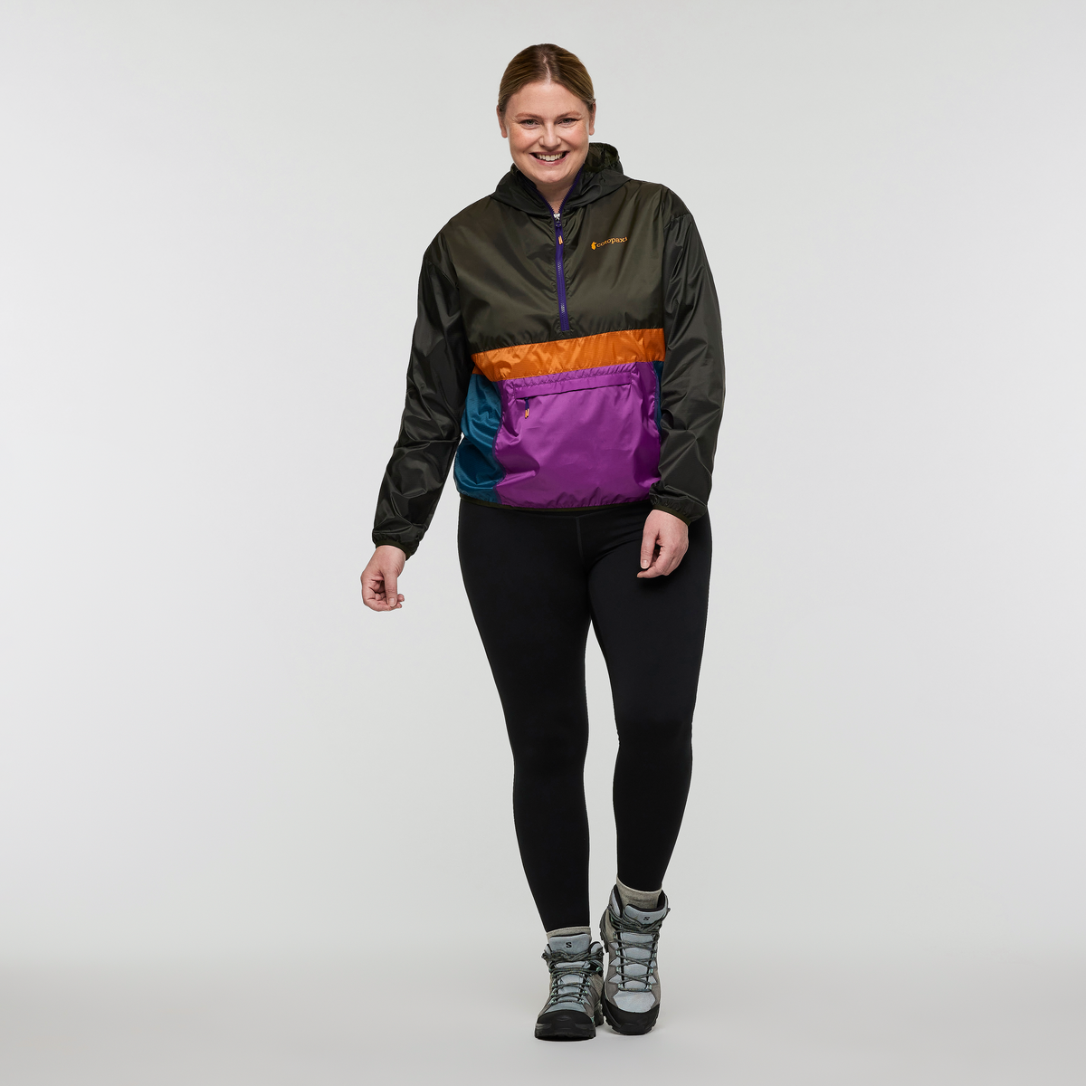 Alternative view of Teca Half Zip Windbreaker   Women's