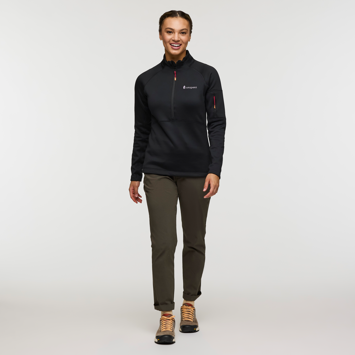 Alternative view of Tempa Fleece Half Zip Pullover   Women's