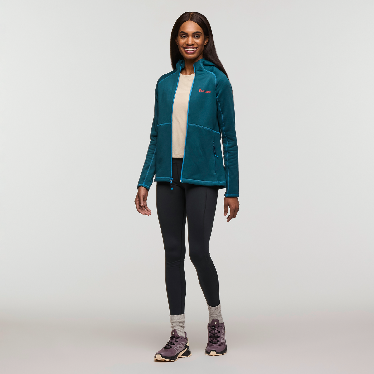 Alternative view of Tempa Fleece Hooded Jacket   Women's