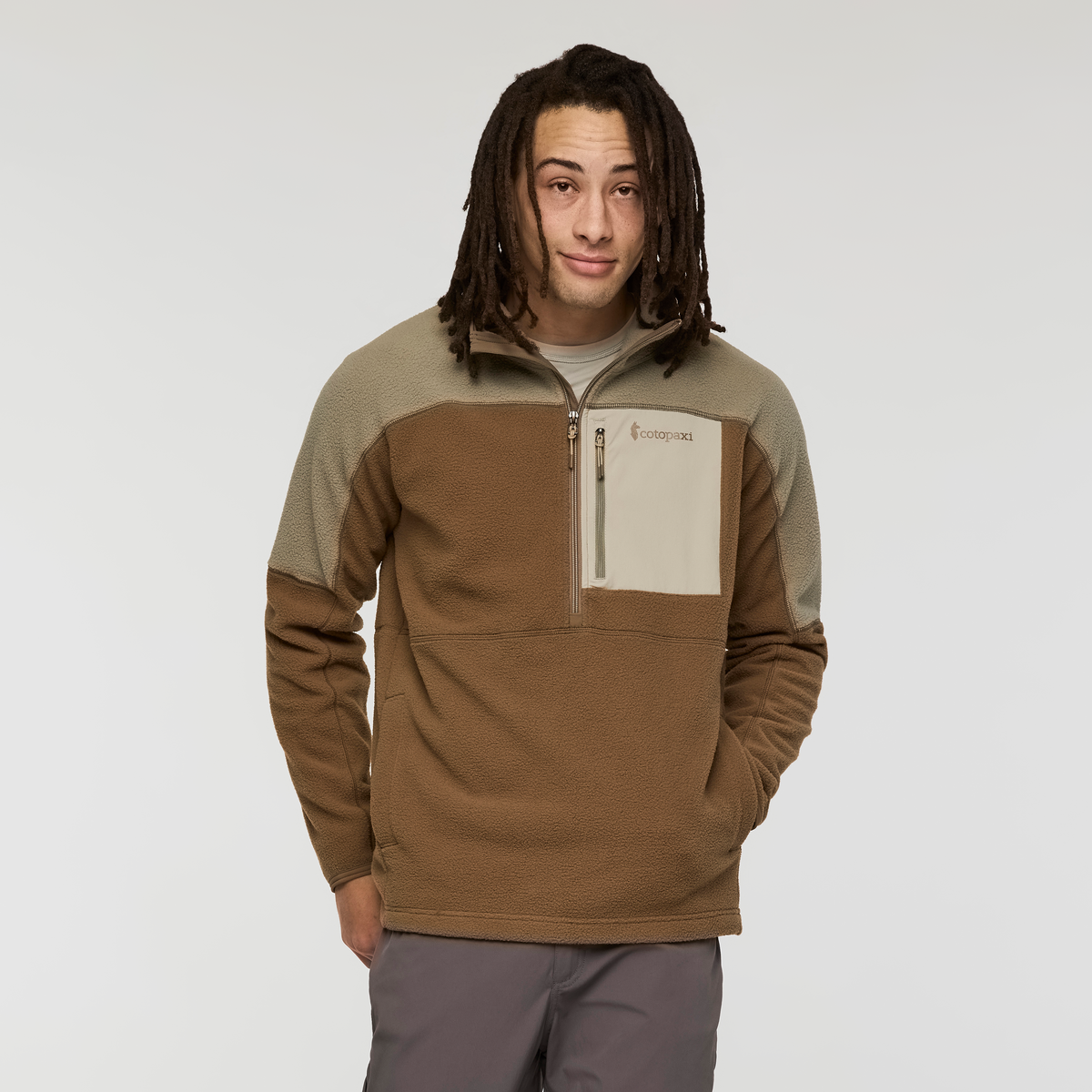Abrazo Fleece Half Zip Jacket   Men's