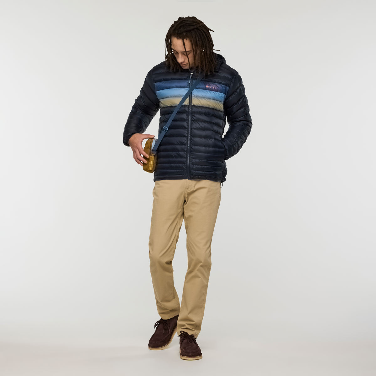 Alternative view of Fuego Down Hooded Jacket   Men's