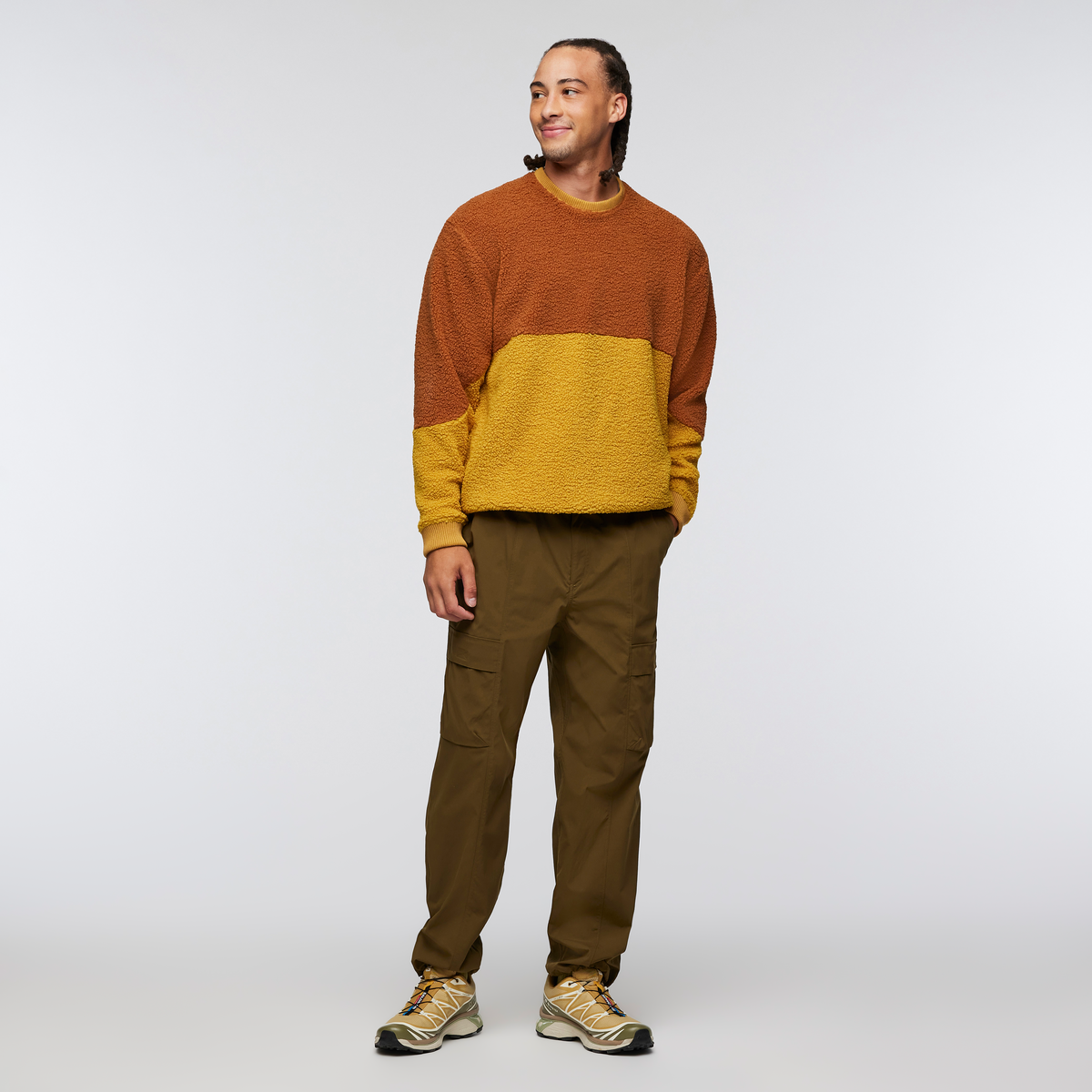 Alternative view of High Pile Fleece Crew   Men's