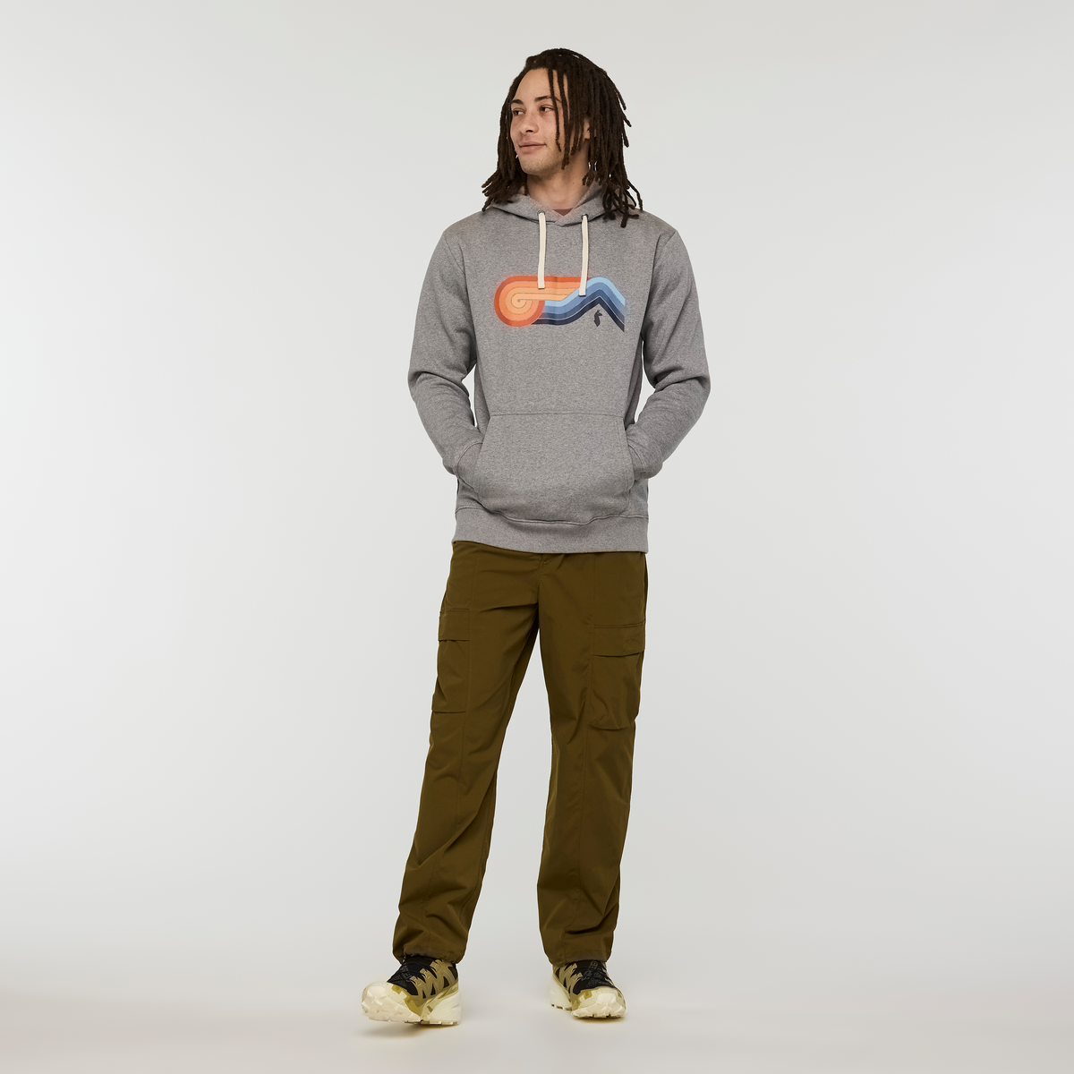 Alternative view of Melting Sunset Pullover Hoodie   Men's
