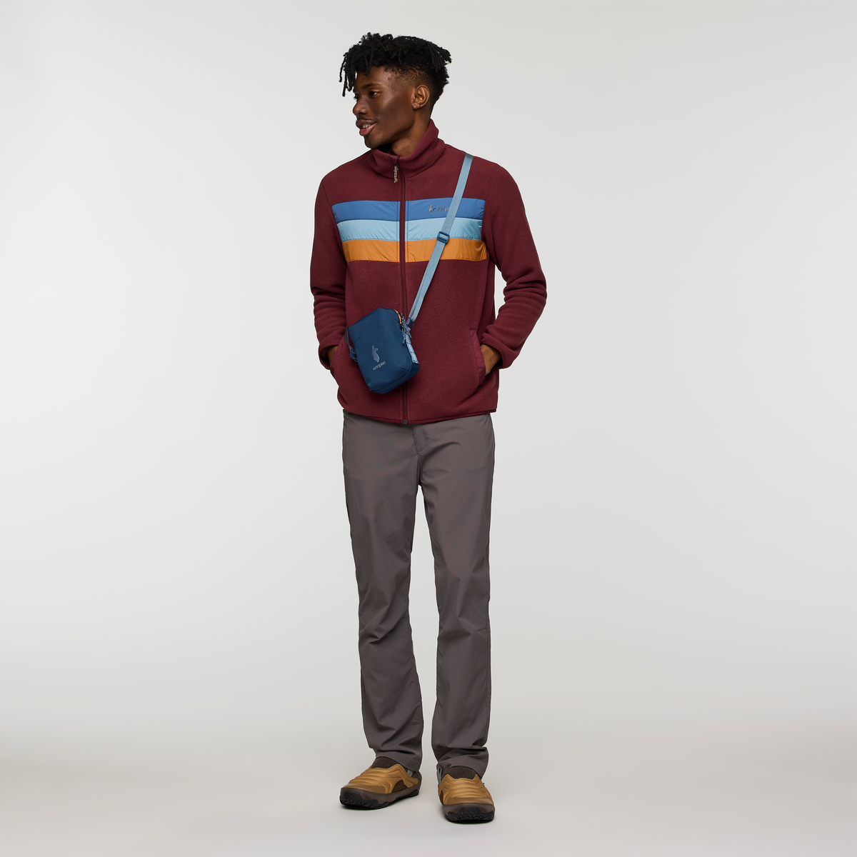 Alternative view of Teca Fleece Full Zip Jacket   Men's