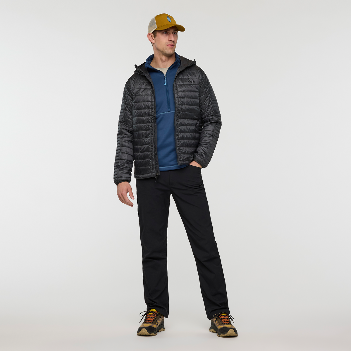 Alternative view of Tempa Fleece Half Zip Pullover   Men's