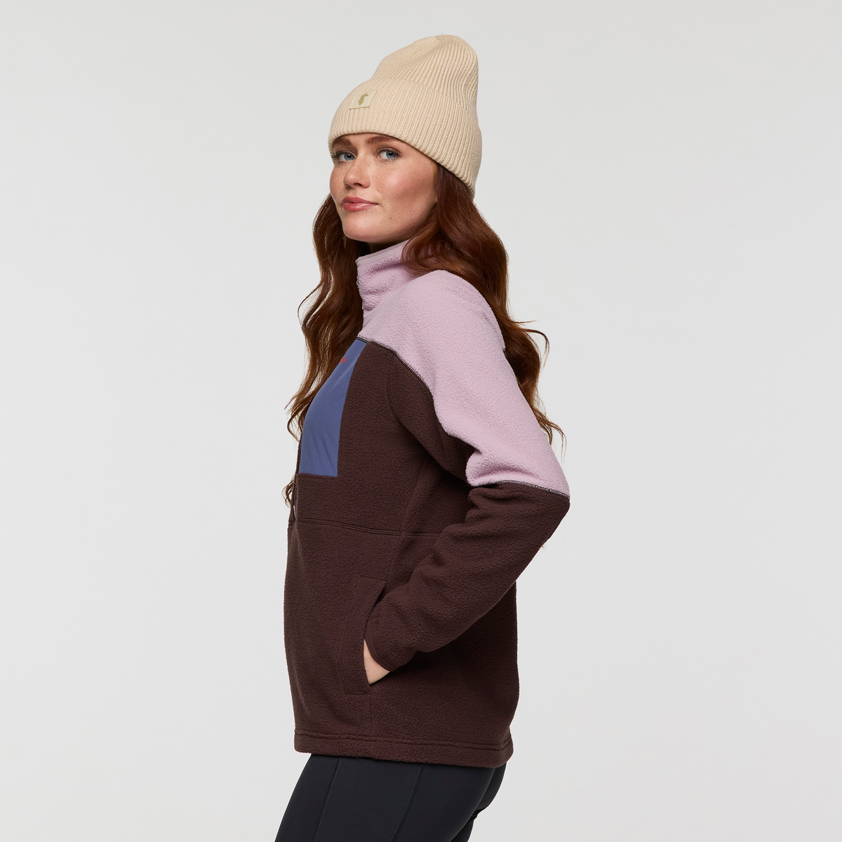 Alternative view of Abrazo Fleece Half Zip Jacket   Women's