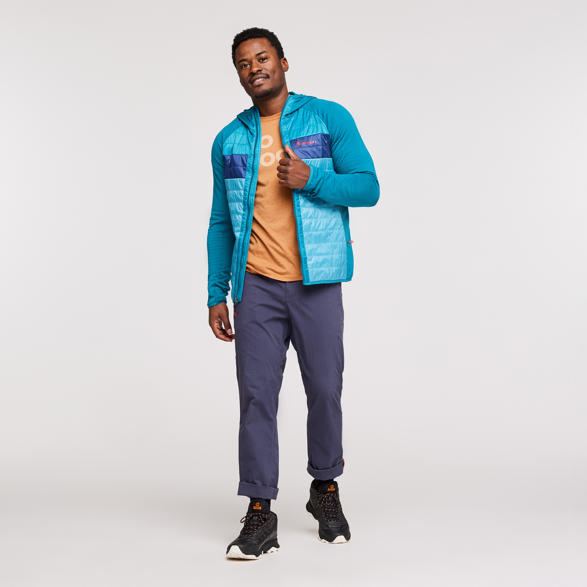 Alternative view of Capa Hybrid Insulated Hooded Jacket   Men's