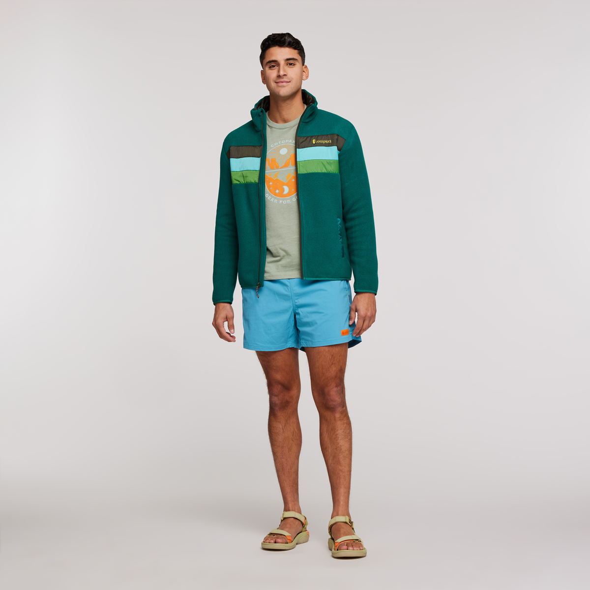 Alternative view of Teca Fleece Full Zip Jacket   Men's