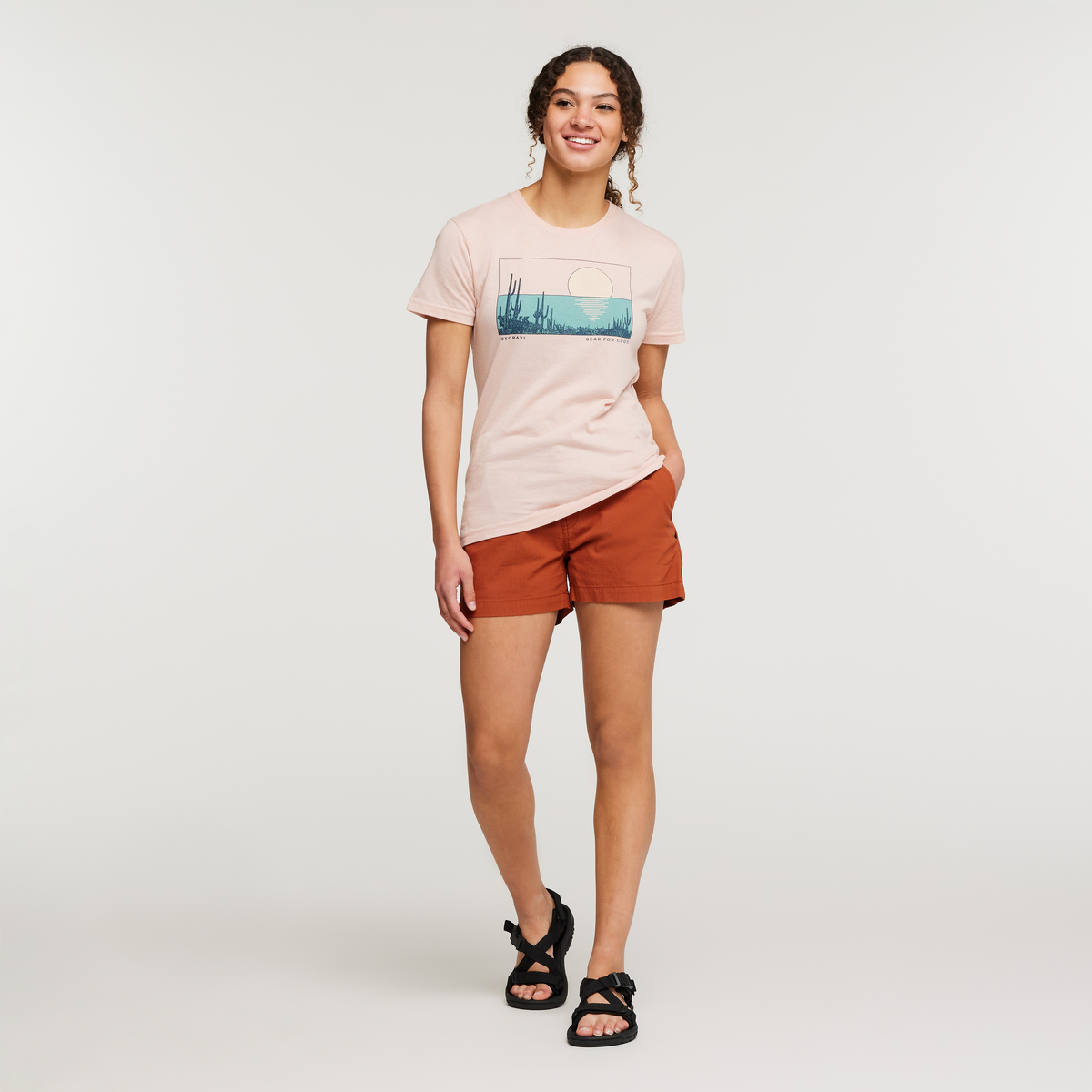 Alternative view of Desert View T Shirt   Women's