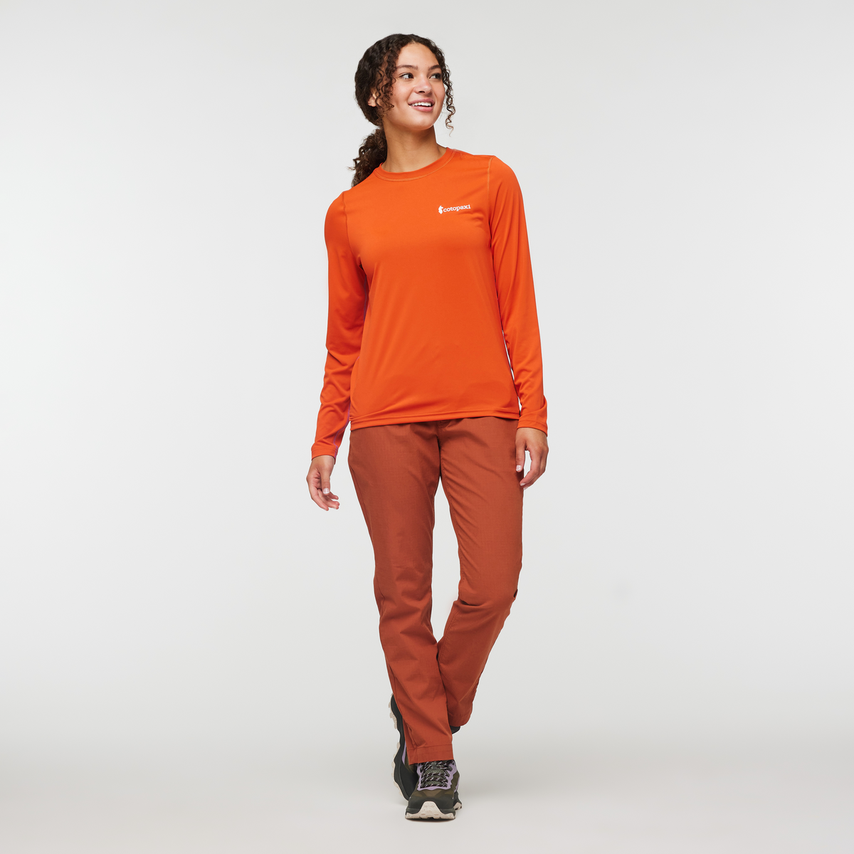 Alternative view of Fino Long Sleeve Tech Tee   Women's