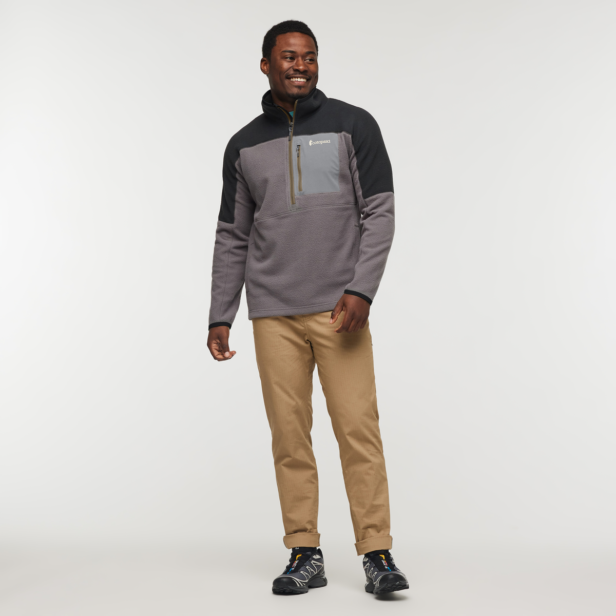 Alternative view of Abrazo Fleece Half Zip Jacket   Men's