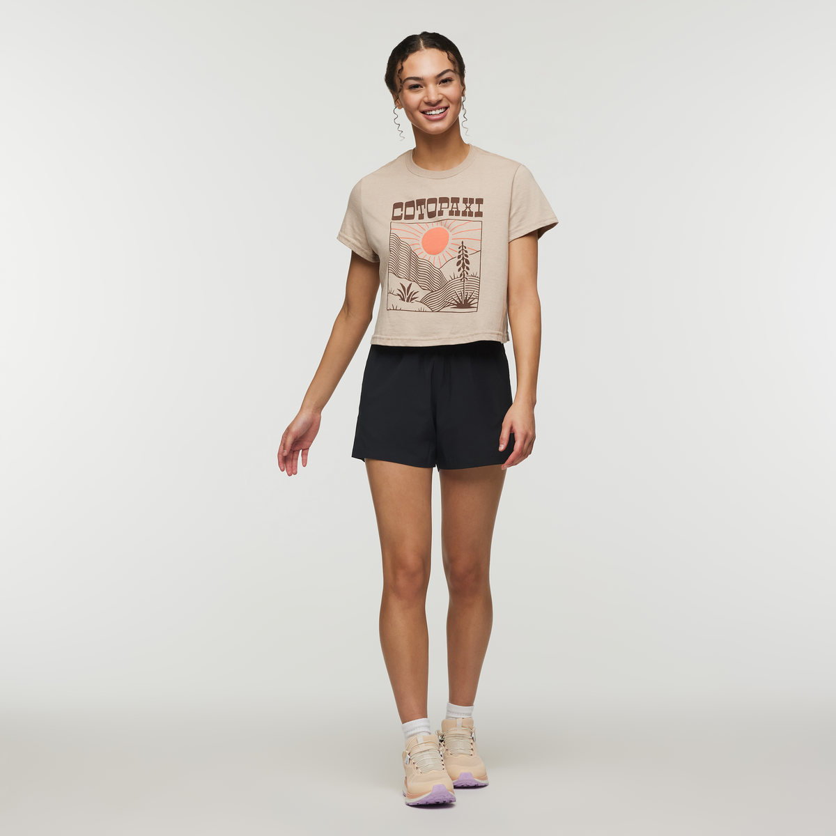 Alternative view of Western Hills Crop T Shirt   Women's