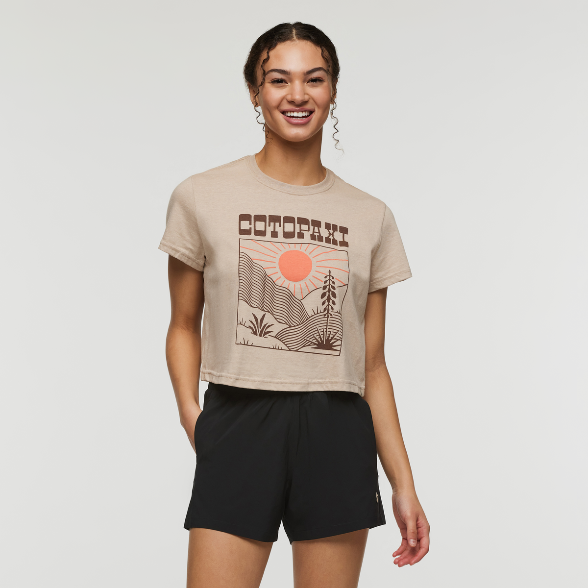 Western Hills Crop T Shirt Women's