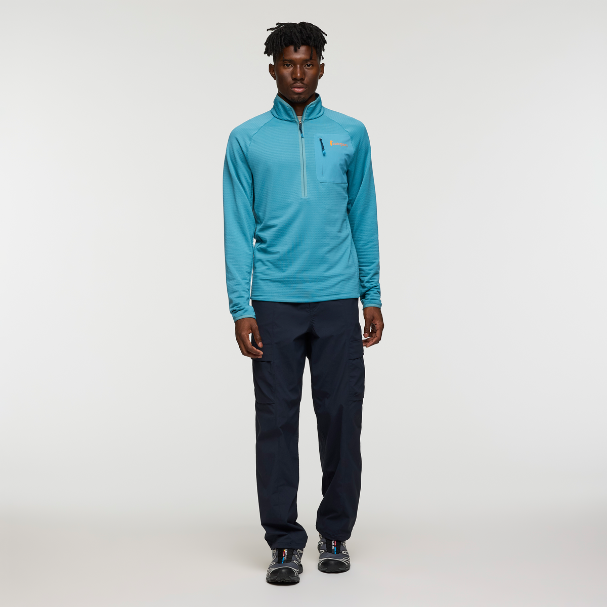 Alternative view of Otero Fleece Half Zip Pullover   Men's