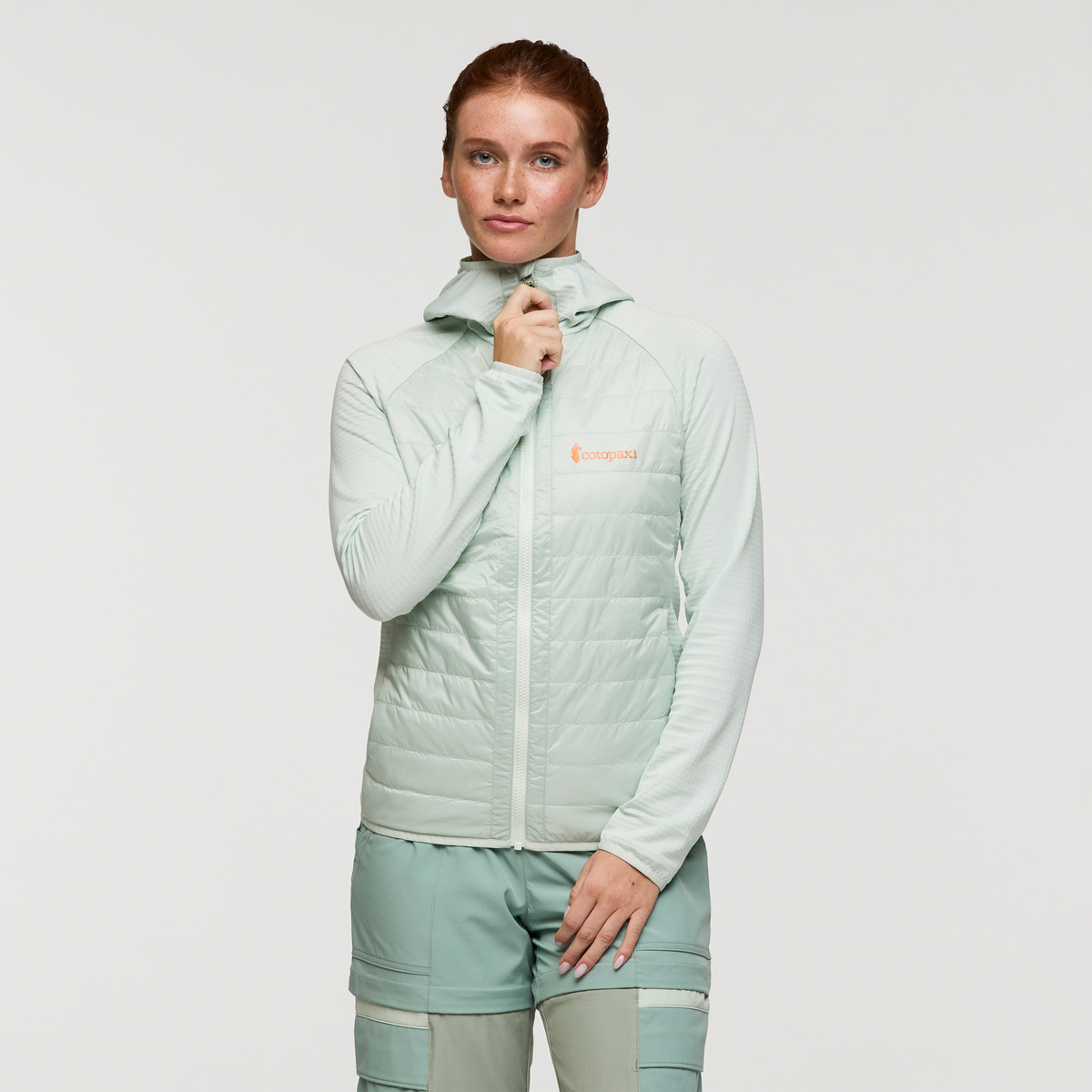 Capa Hybrid Insulated Hooded Jacket Women's