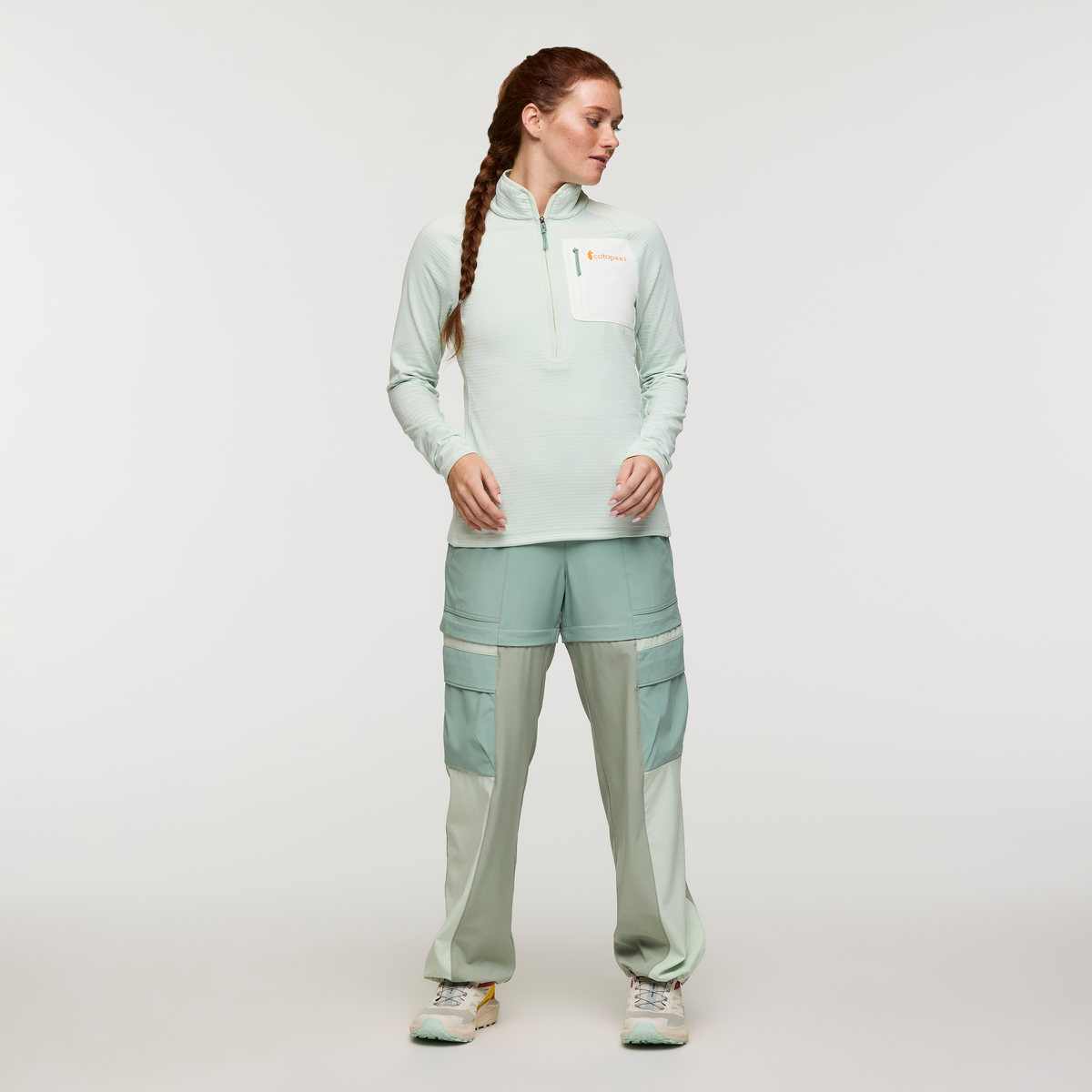 Alternative view of Otero Fleece Half Zip Pullover   Women's