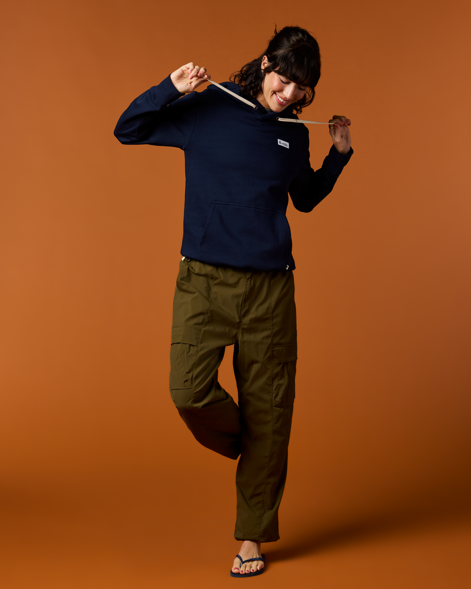 Alternative view of Llama Patch Pullover Hoodie   Women's