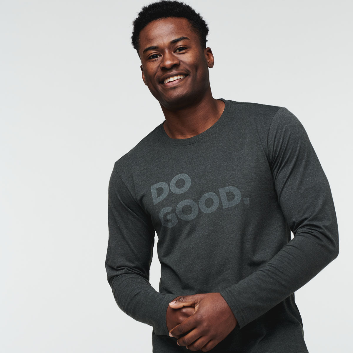 Do Good Long Sleeve T Shirt   Men's