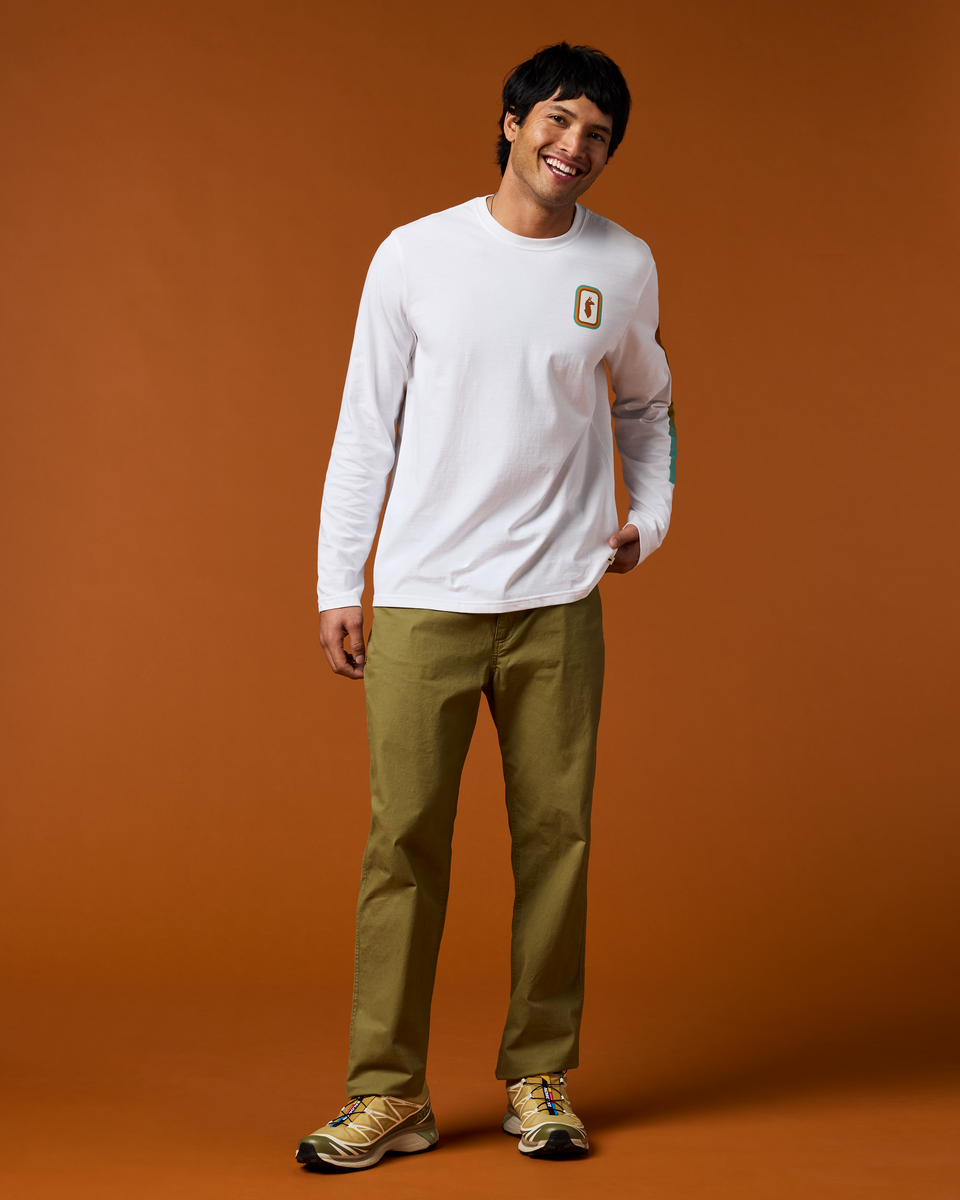 Alternative view of Radiant Llama Long Sleeve T Shirt   Men's