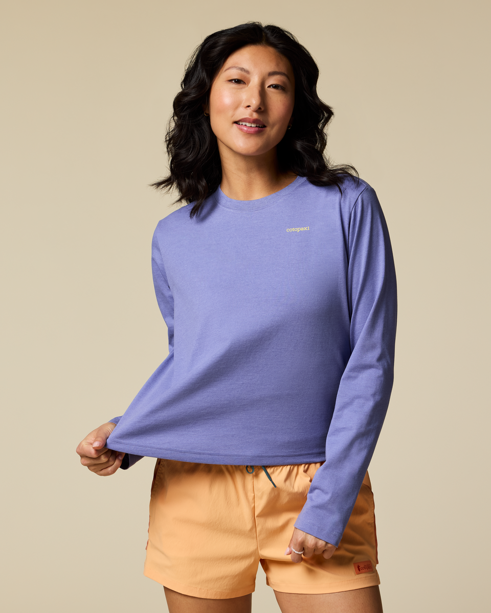 Flower Patch Long Sleeve T Shirt   Women's